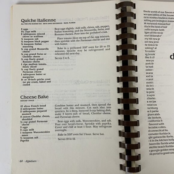 The Chosen Appetizers & Desserts Best Recipes from 120 Jewish Cookbooks 1982 - Picture 8 of 14